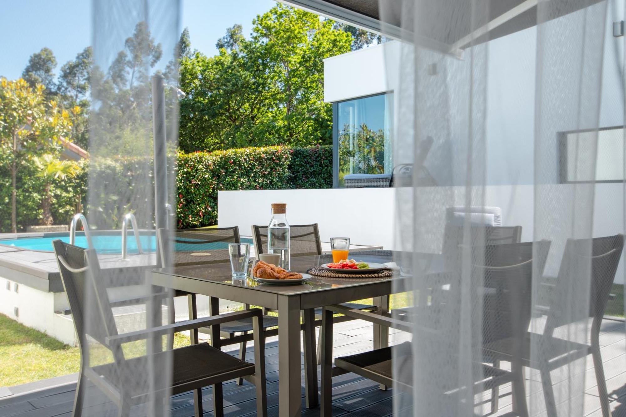 Villa Con Piscina Y Jardin, Santiago De Compostela Teo Exterior foto